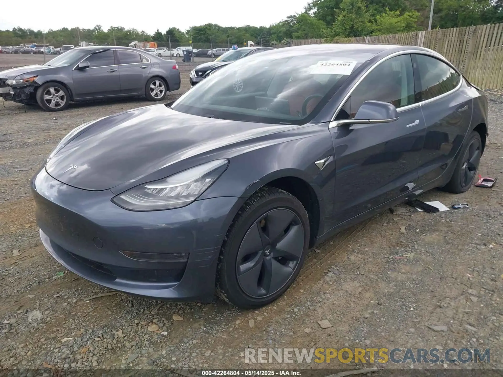 2 Фотография поврежденного автомобиля 5YJ3E1EA0LF658235 TESLA MODEL 3 2020