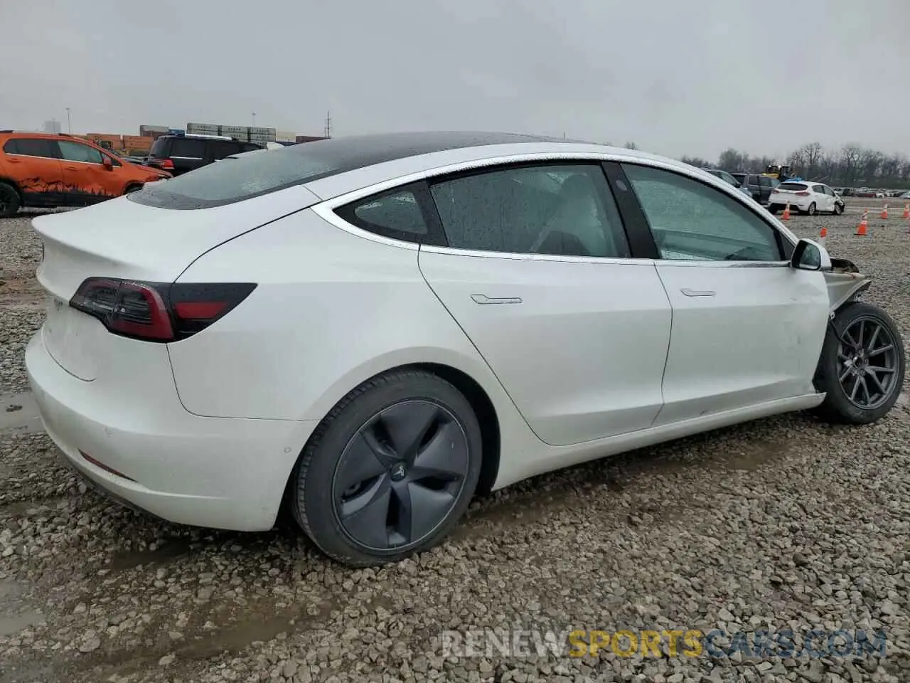 3 Photograph of a damaged car 5YJ3E1EA0LF710043 TESLA MODEL 3 2020