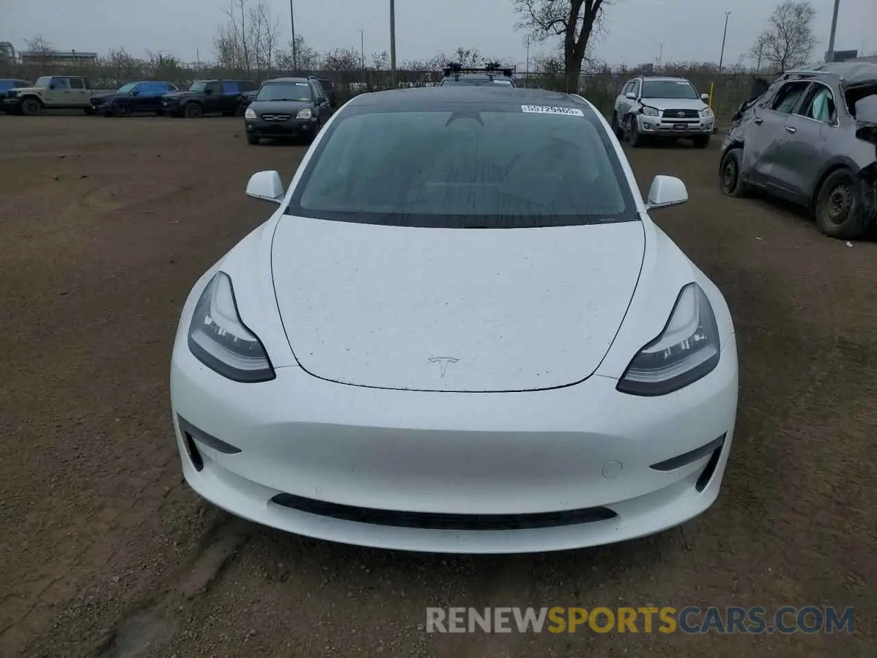 5 Фотография поврежденного автомобиля 5YJ3E1EA0LF715713 TESLA MODEL 3 2020