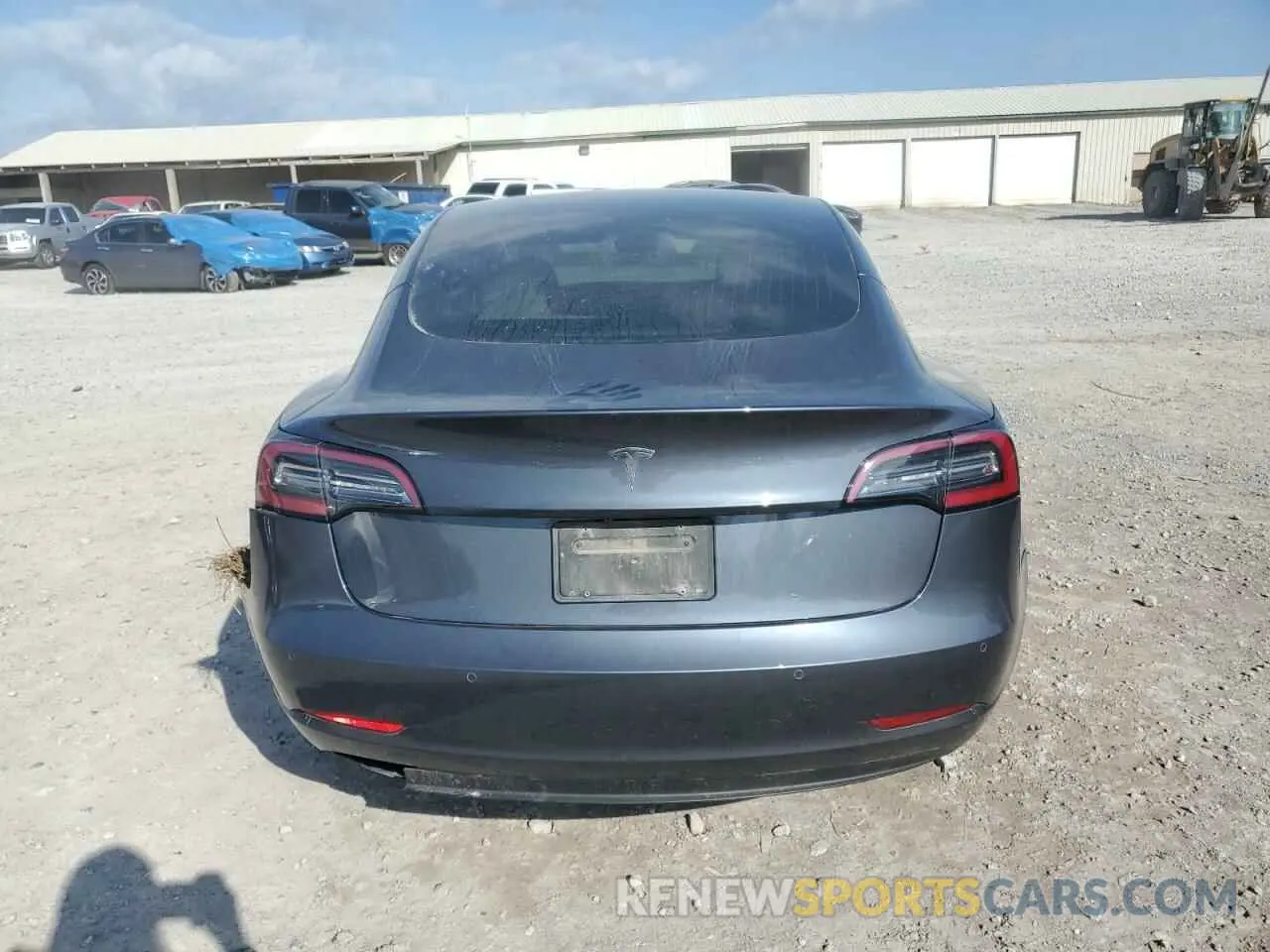 6 Photograph of a damaged car 5YJ3E1EA0LF717655 TESLA MODEL 3 2020