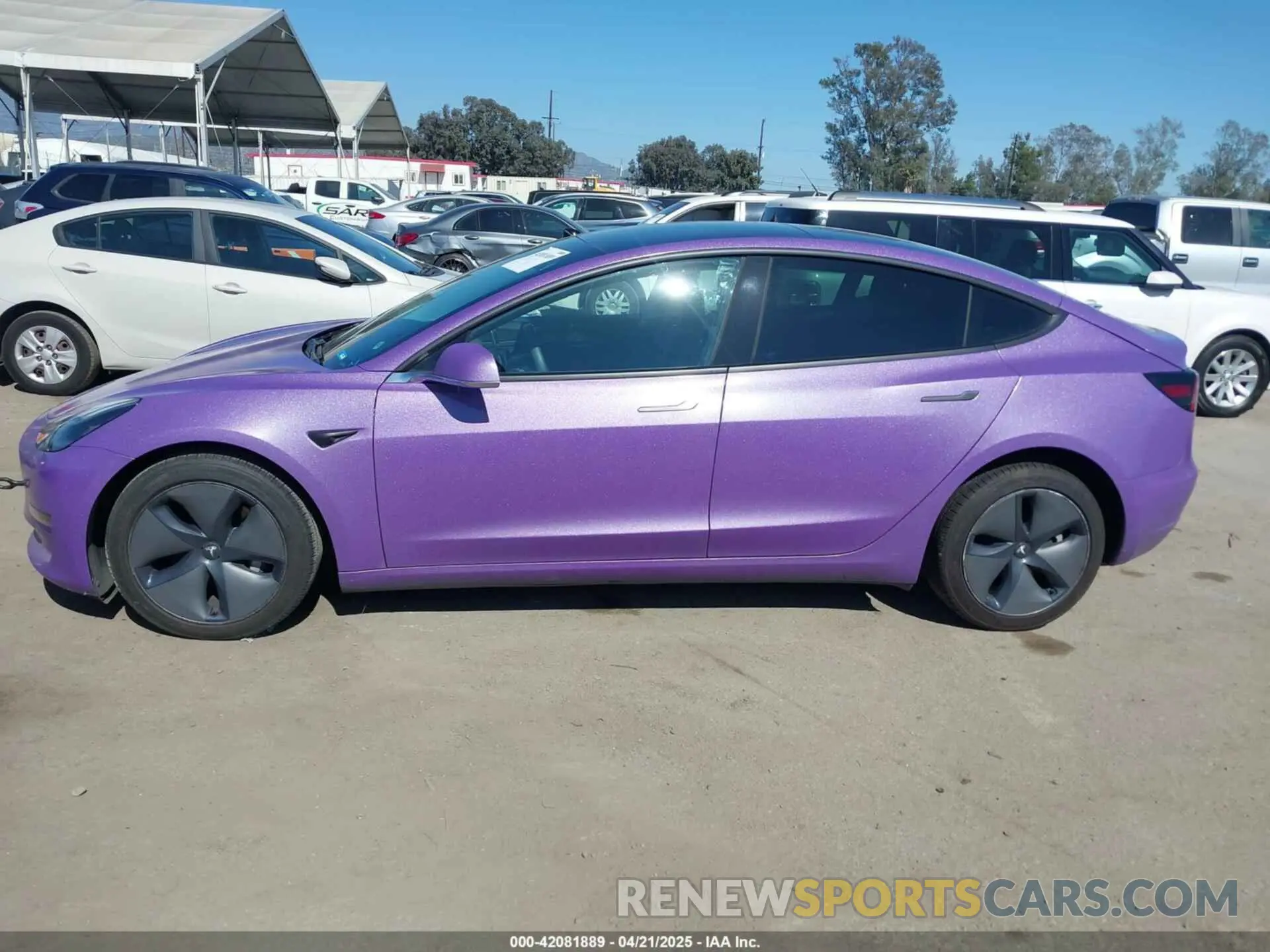 14 Photograph of a damaged car 5YJ3E1EA0LF739462 TESLA MODEL 3 2020
