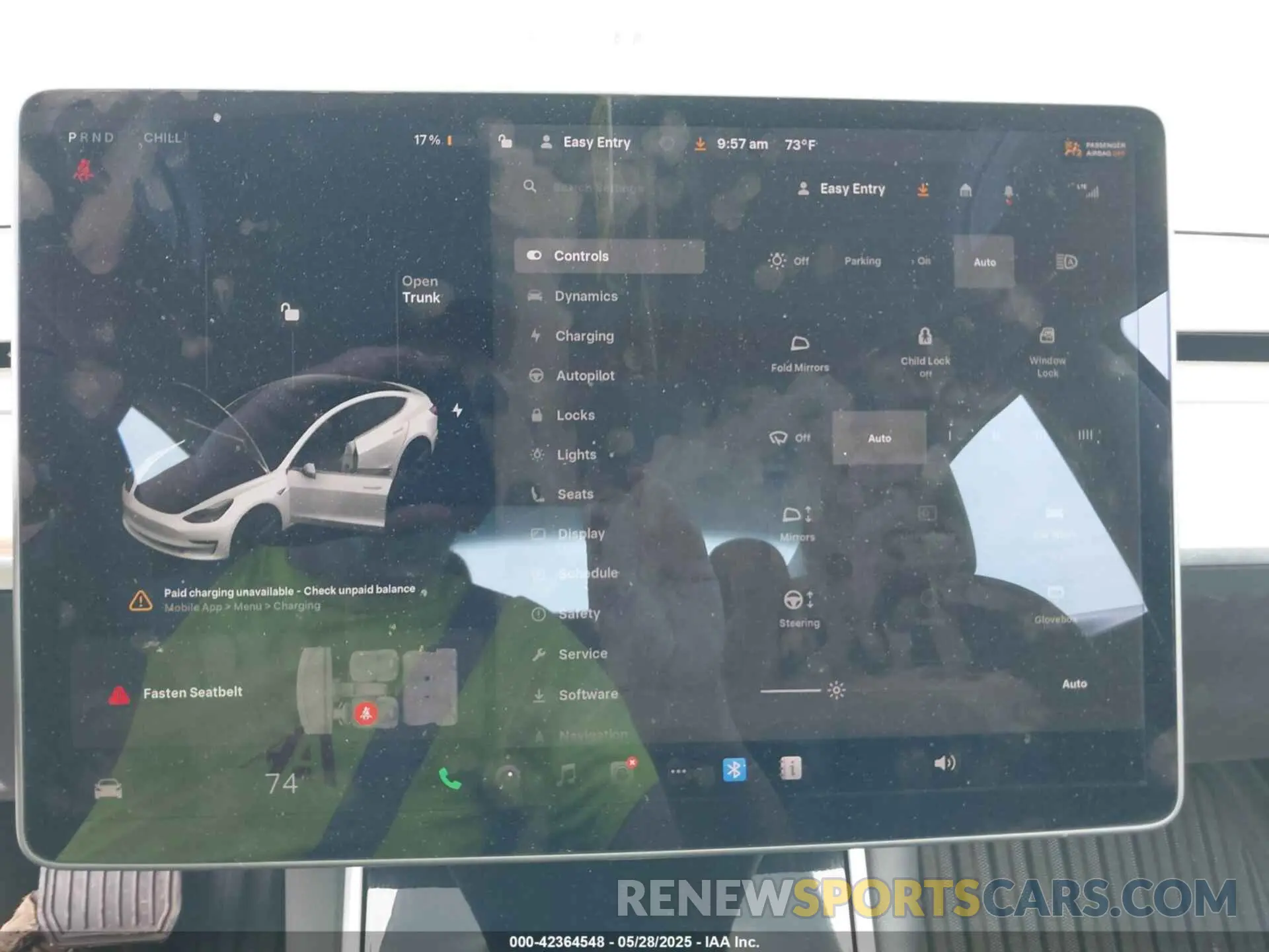 18 Photograph of a damaged car 5YJ3E1EA0LF747089 TESLA MODEL 3 2020