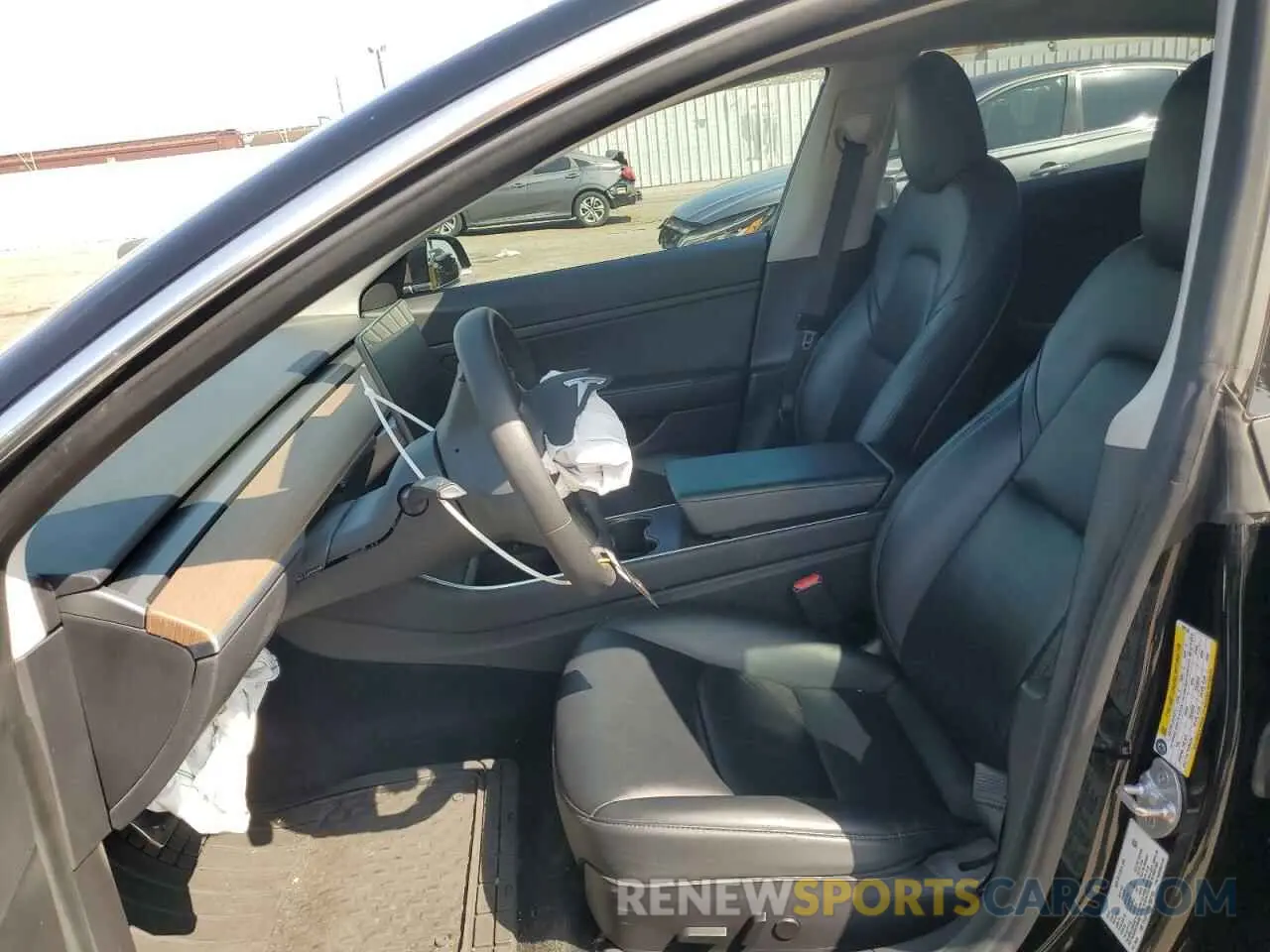 7 Photograph of a damaged car 5YJ3E1EA0LF802155 TESLA MODEL 3 2020