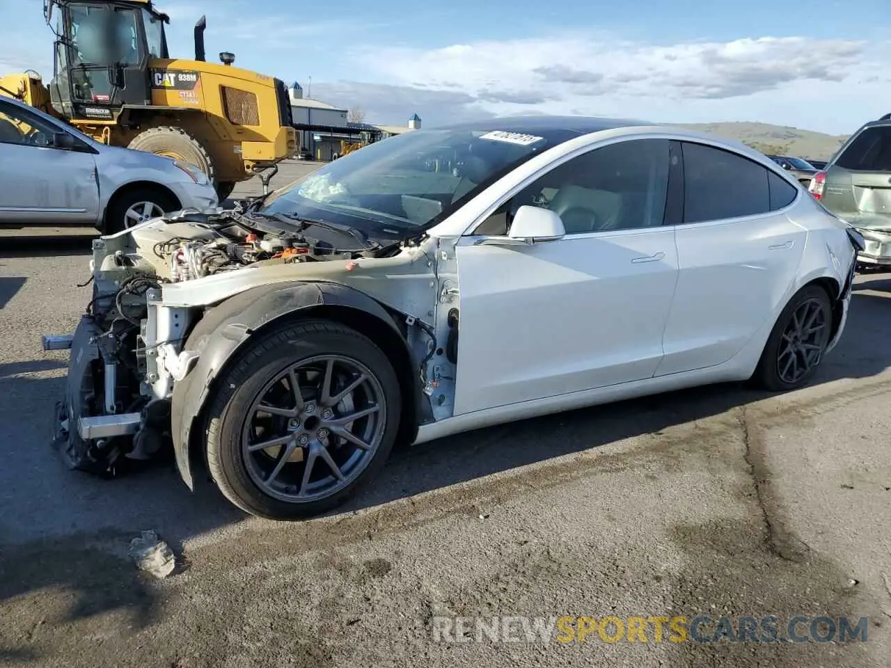 1 Фотография поврежденного автомобиля 5YJ3E1EA0LF808571 TESLA MODEL 3 2020