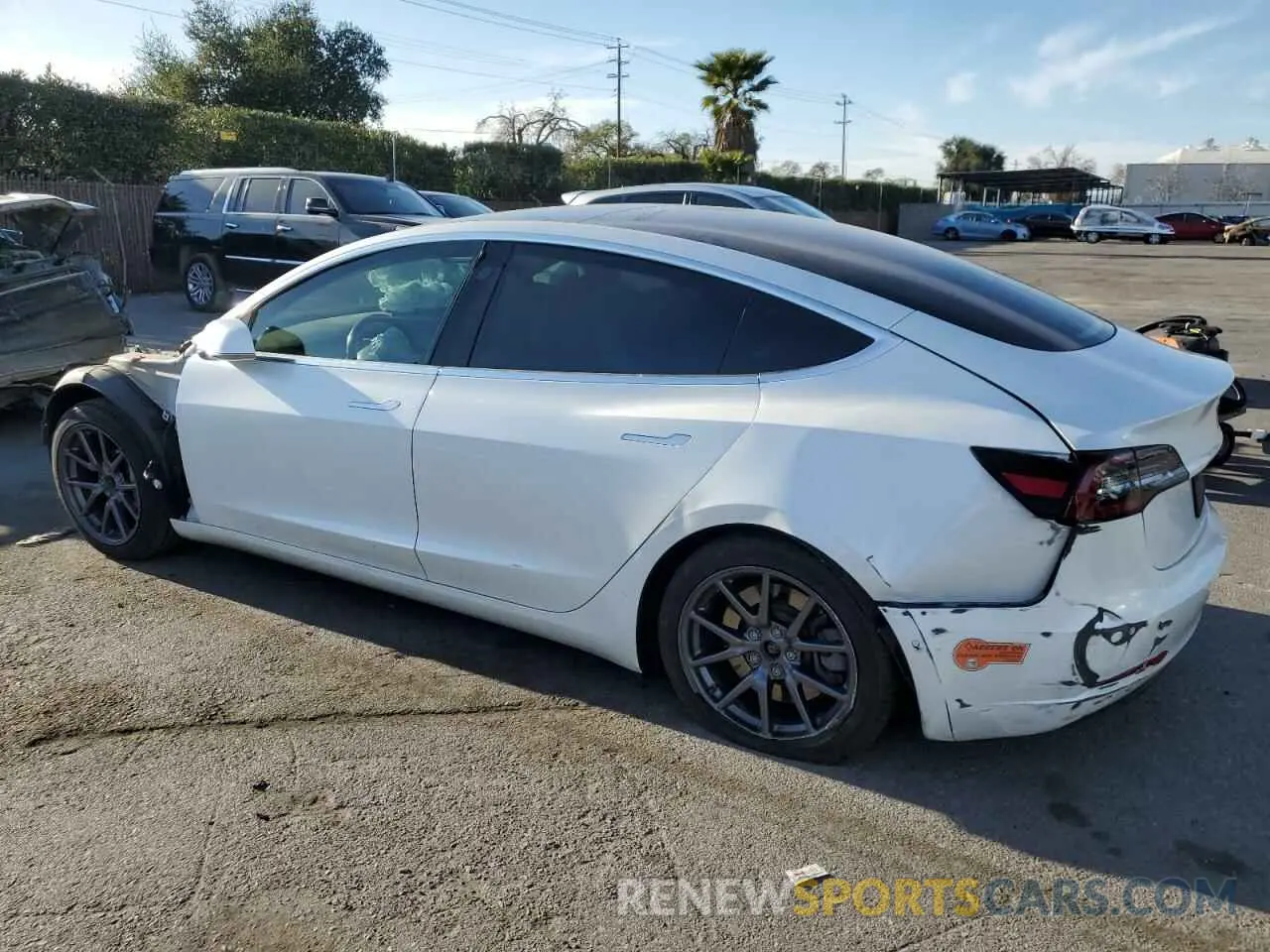 2 Фотография поврежденного автомобиля 5YJ3E1EA0LF808571 TESLA MODEL 3 2020