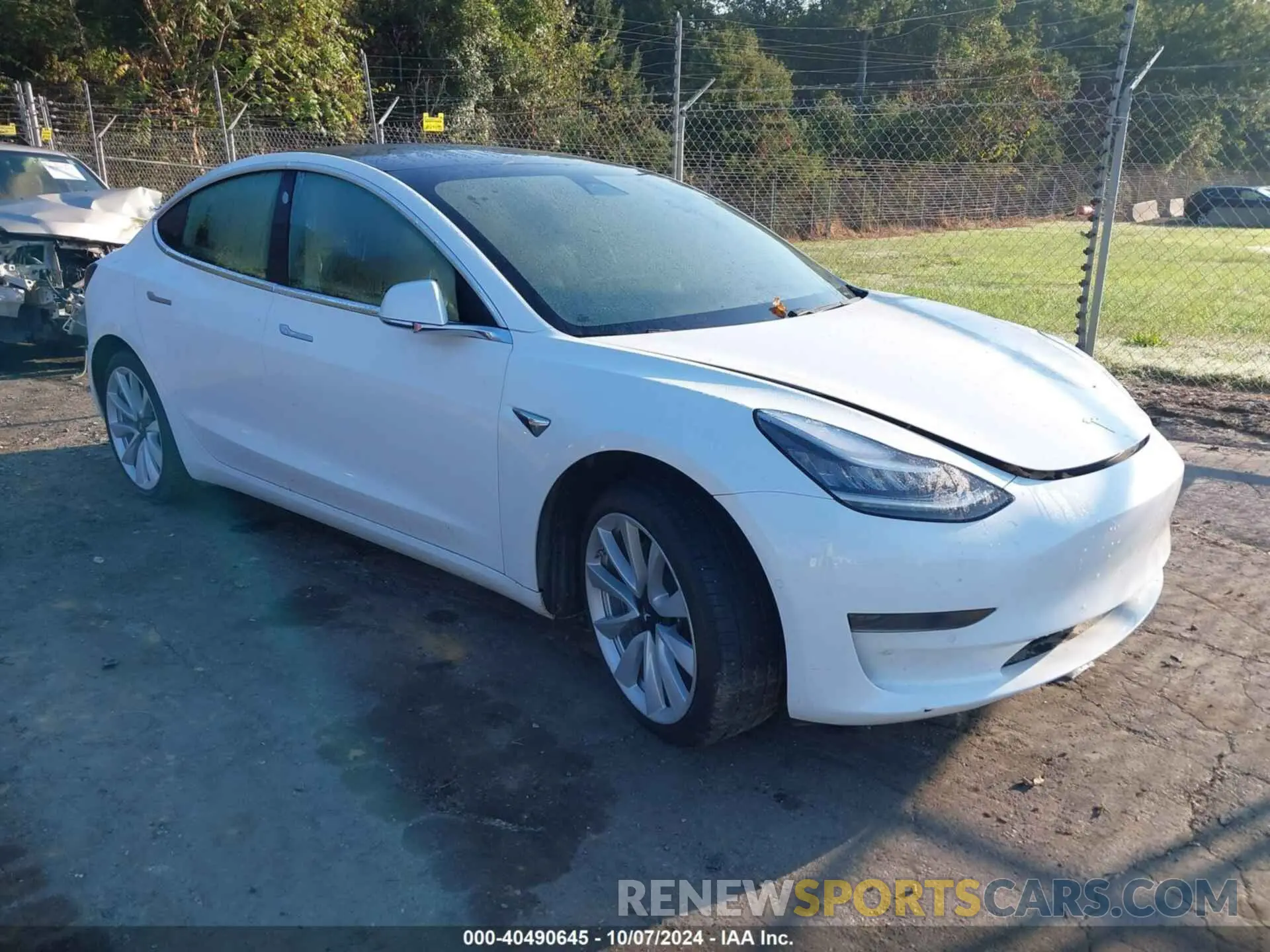 1 Фотография поврежденного автомобиля 5YJ3E1EA1LF614440 TESLA MODEL 3 2020