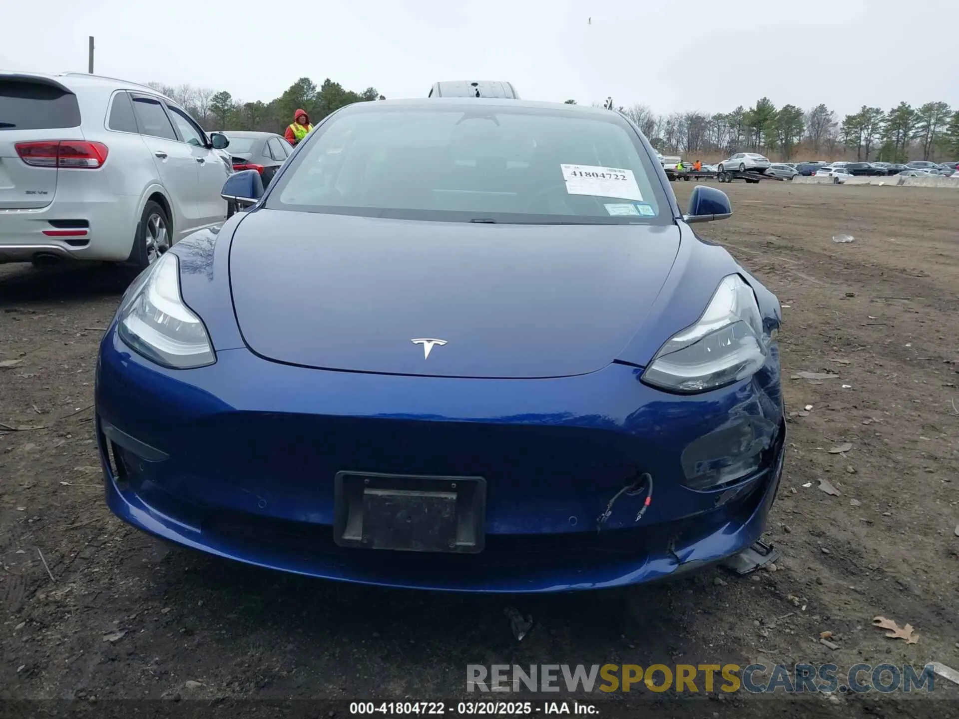 12 Photograph of a damaged car 5YJ3E1EA1LF658521 TESLA MODEL 3 2020