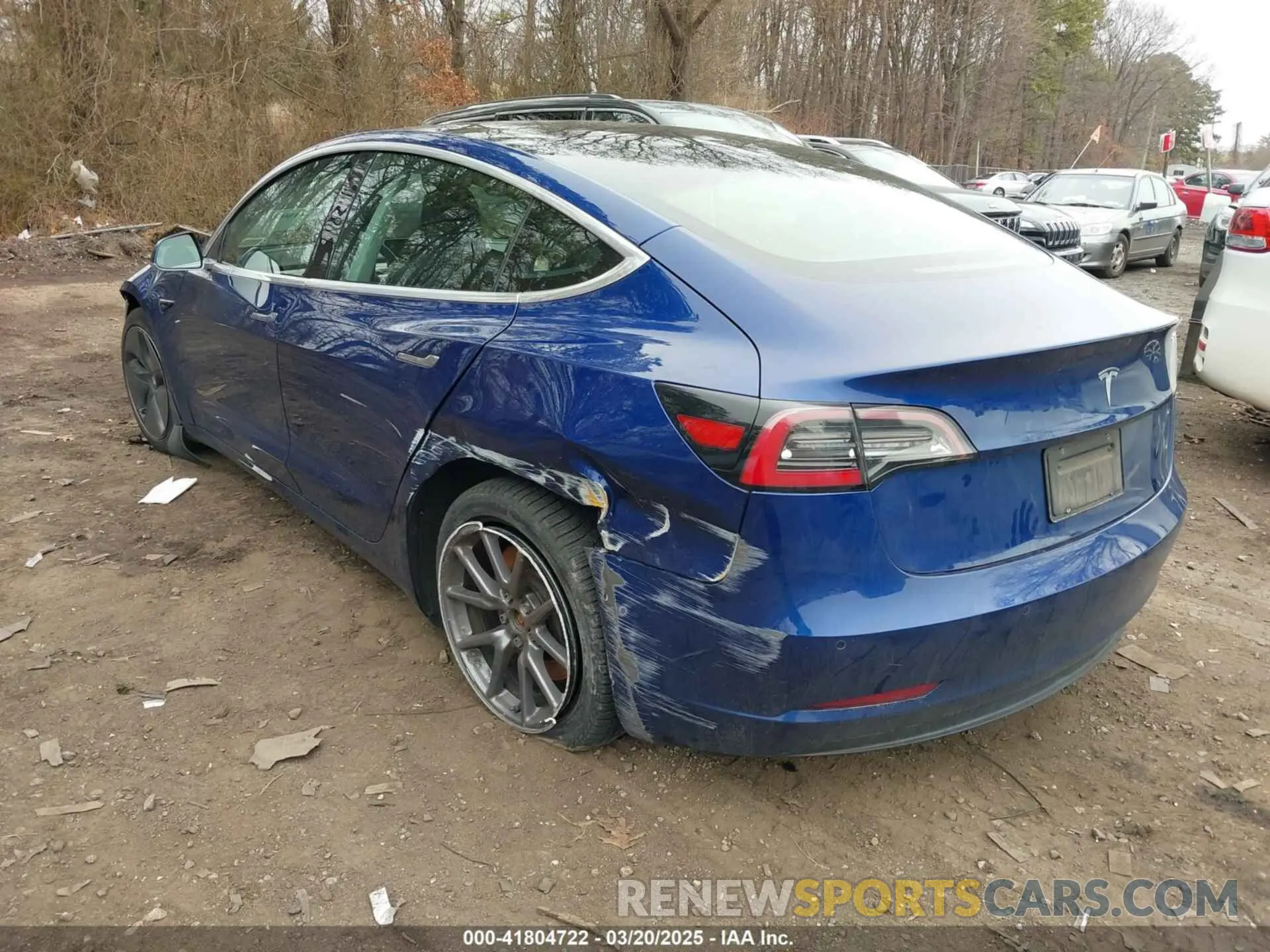 3 Photograph of a damaged car 5YJ3E1EA1LF658521 TESLA MODEL 3 2020