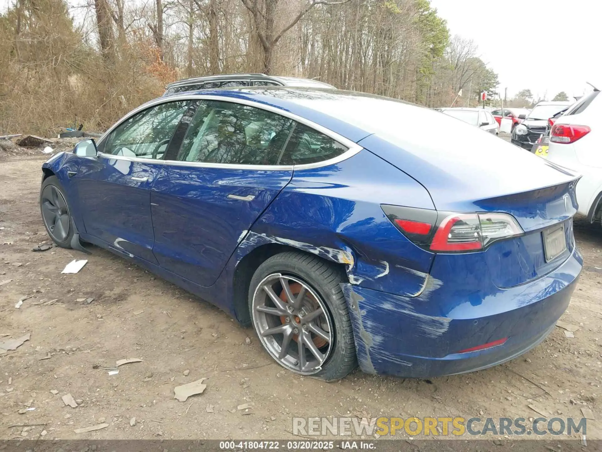 6 Photograph of a damaged car 5YJ3E1EA1LF658521 TESLA MODEL 3 2020