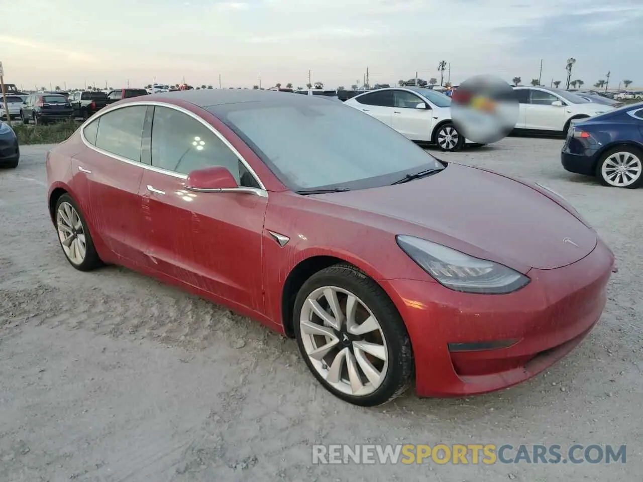 4 Photograph of a damaged car 5YJ3E1EA1LF708818 TESLA MODEL 3 2020