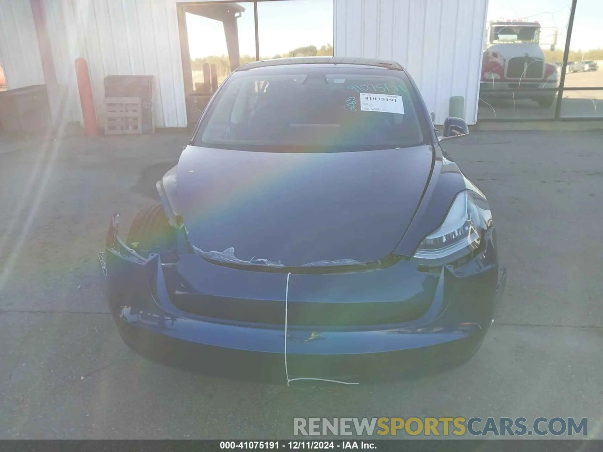 13 Photograph of a damaged car 5YJ3E1EA1LF736893 TESLA MODEL 3 2020