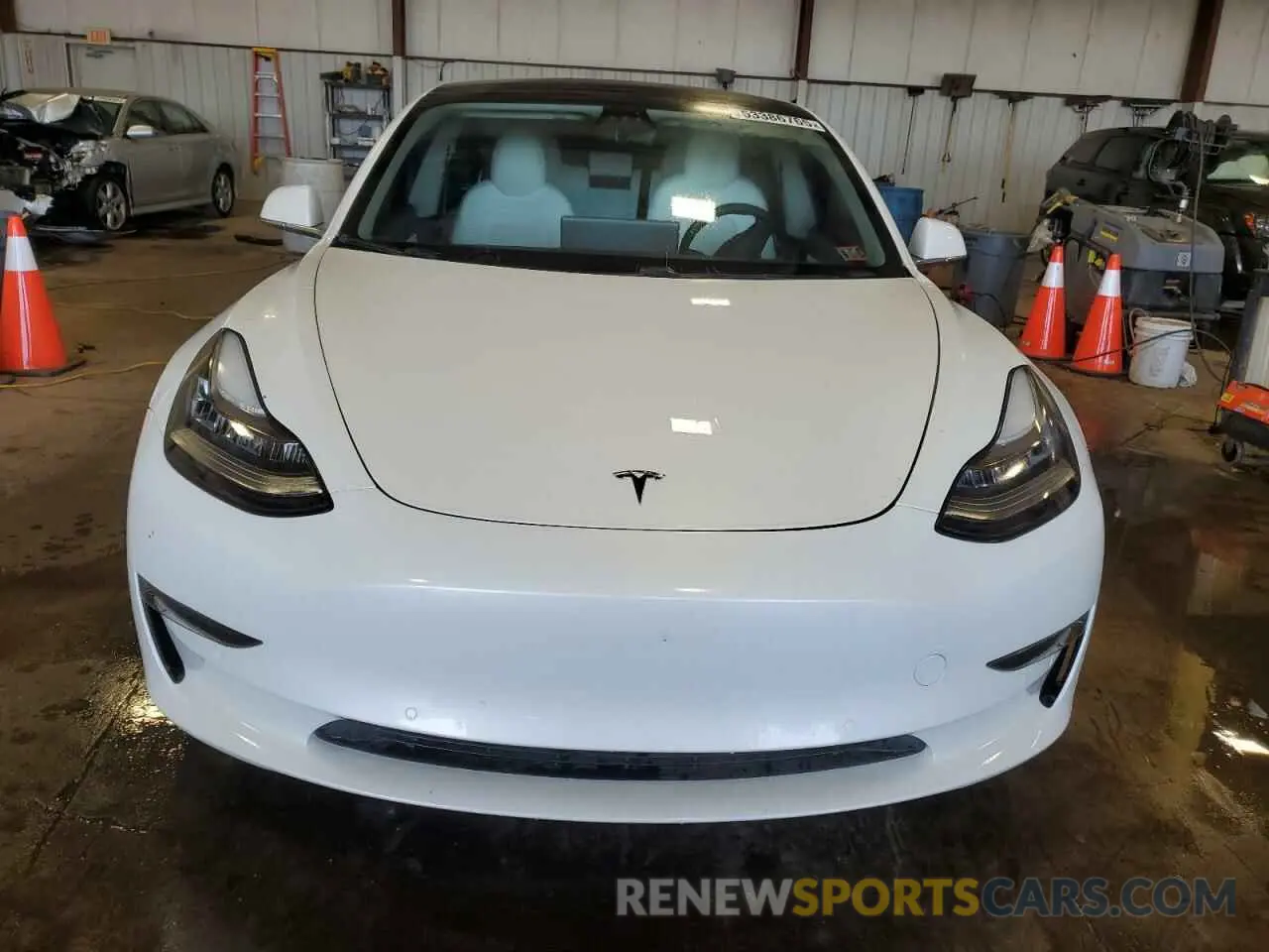 5 Photograph of a damaged car 5YJ3E1EA1LF741298 TESLA MODEL 3 2020
