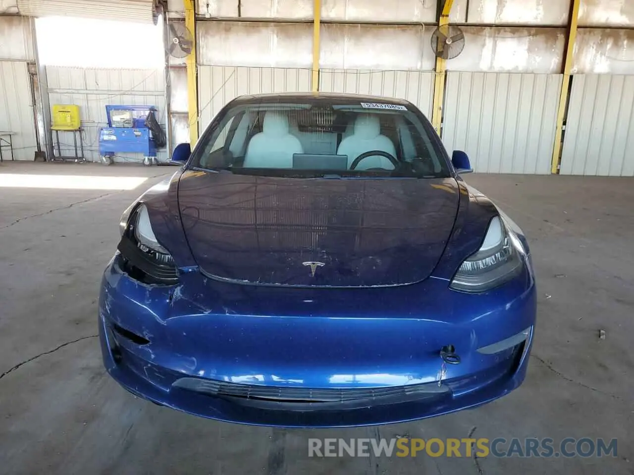 5 Photograph of a damaged car 5YJ3E1EA1LF744069 TESLA MODEL 3 2020