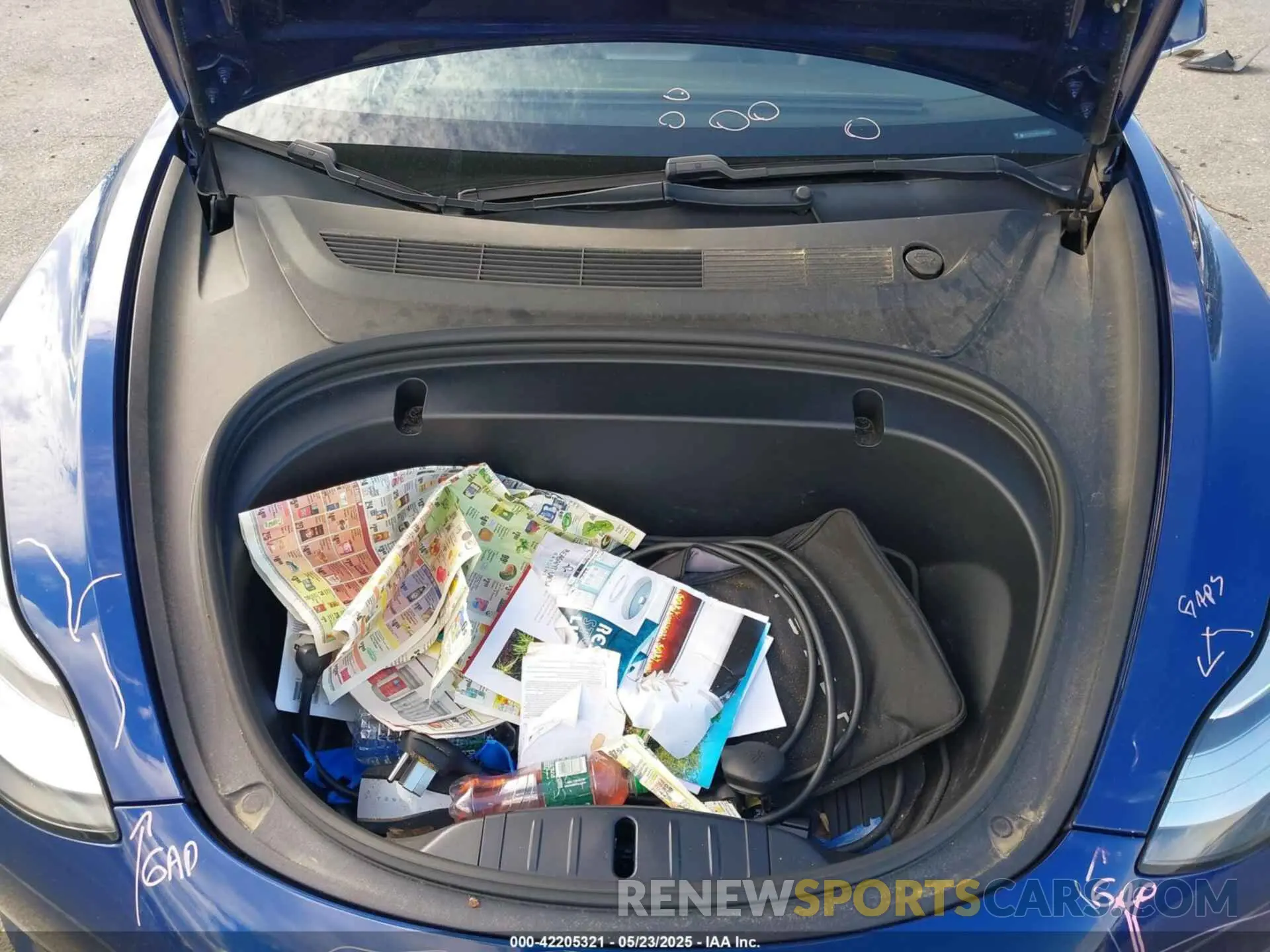 10 Photograph of a damaged car 5YJ3E1EA1LF745688 TESLA MODEL 3 2020