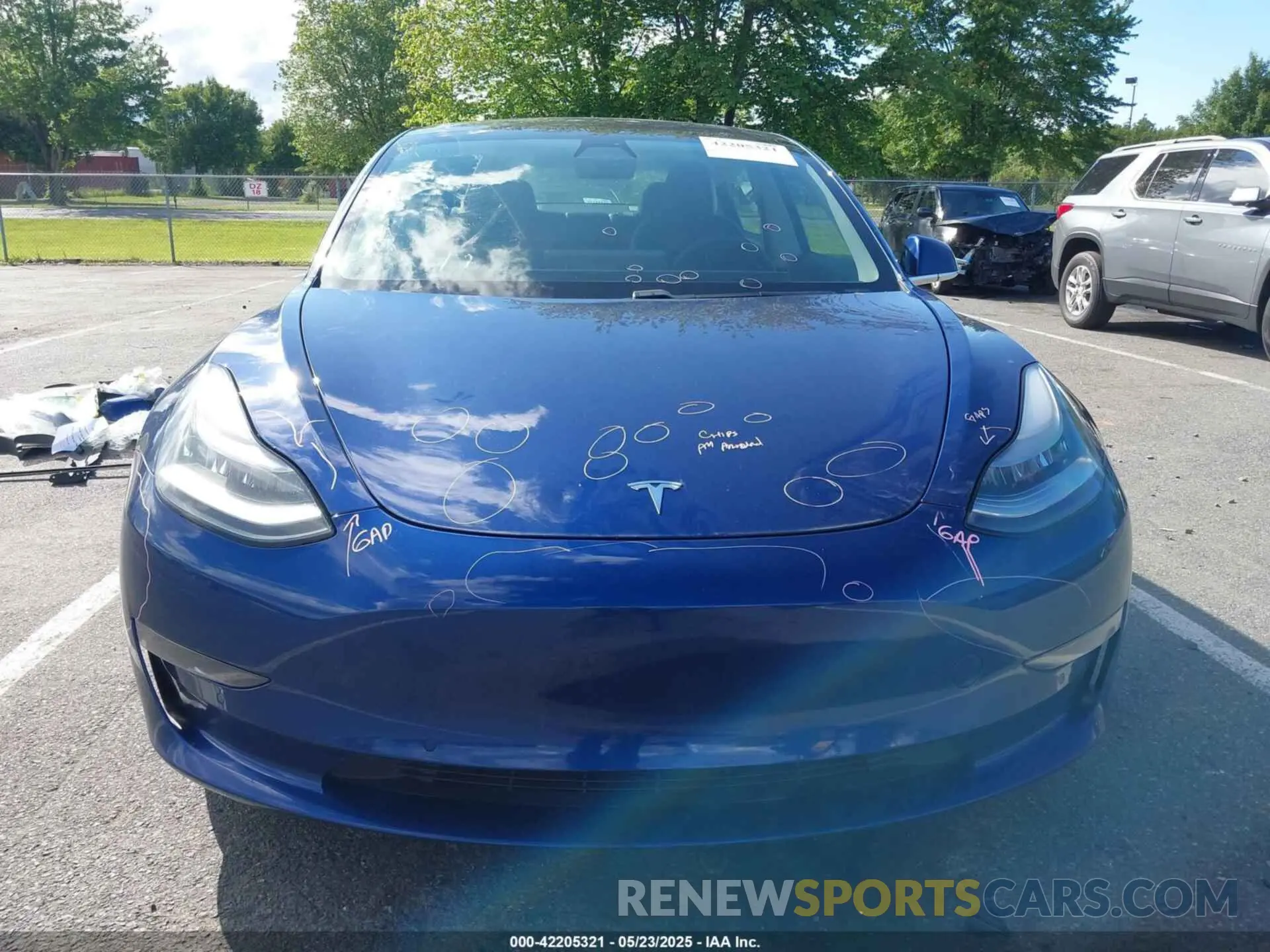 12 Photograph of a damaged car 5YJ3E1EA1LF745688 TESLA MODEL 3 2020