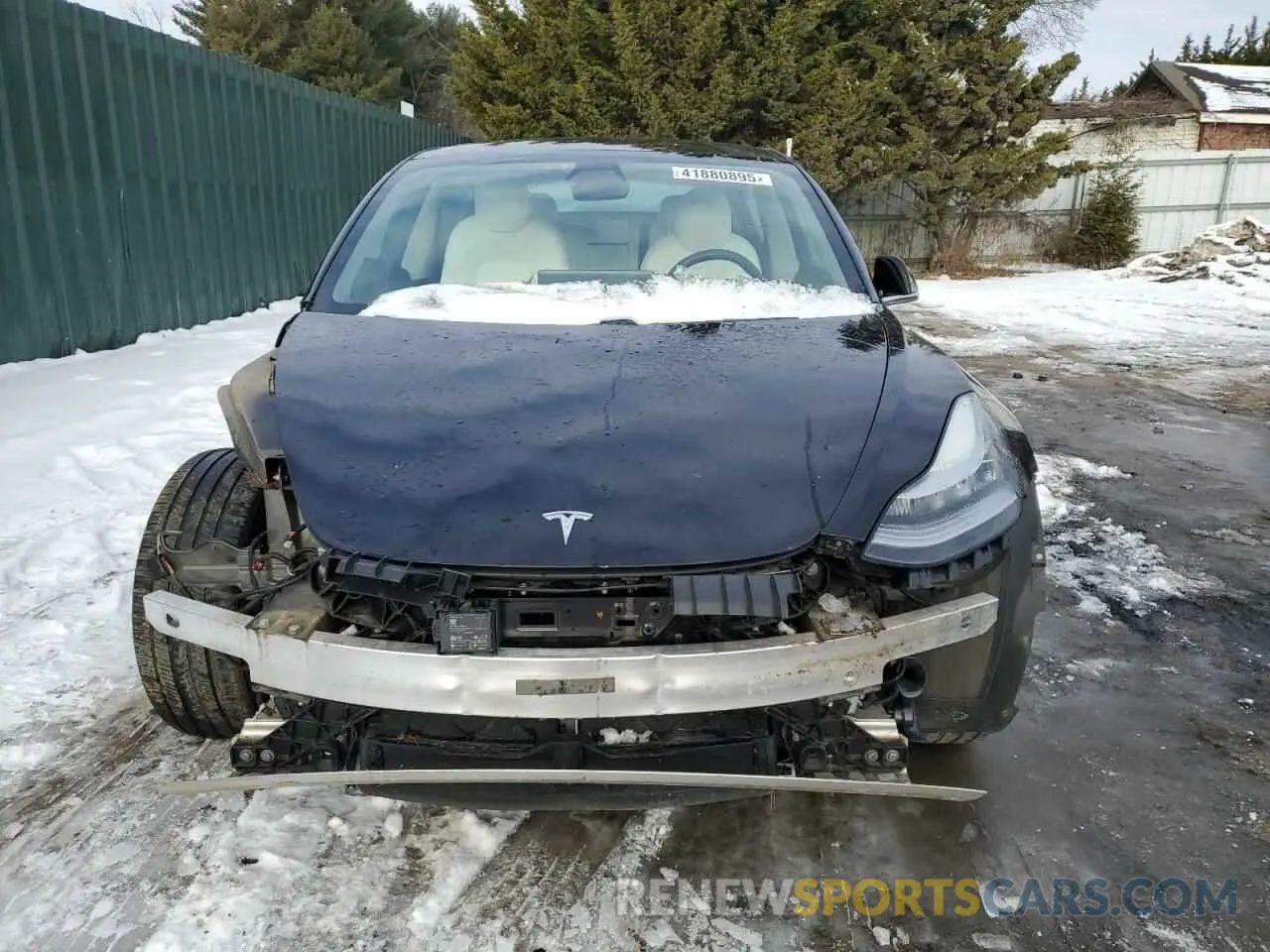 5 Photograph of a damaged car 5YJ3E1EA1LF785799 TESLA MODEL 3 2020