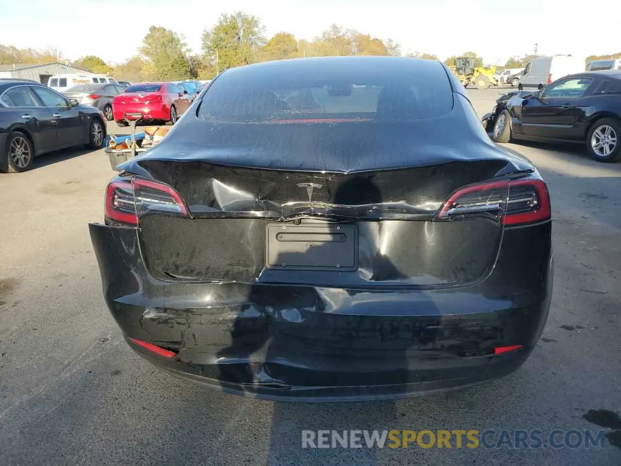 6 Photograph of a damaged car 5YJ3E1EA1LF792218 TESLA MODEL 3 2020