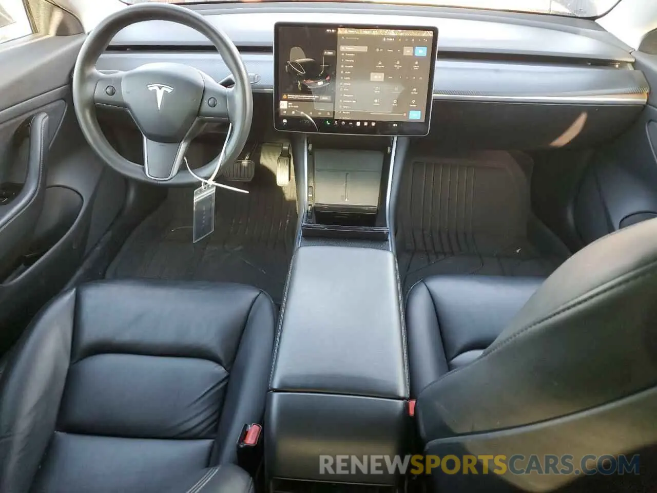 8 Photograph of a damaged car 5YJ3E1EA1LF792218 TESLA MODEL 3 2020