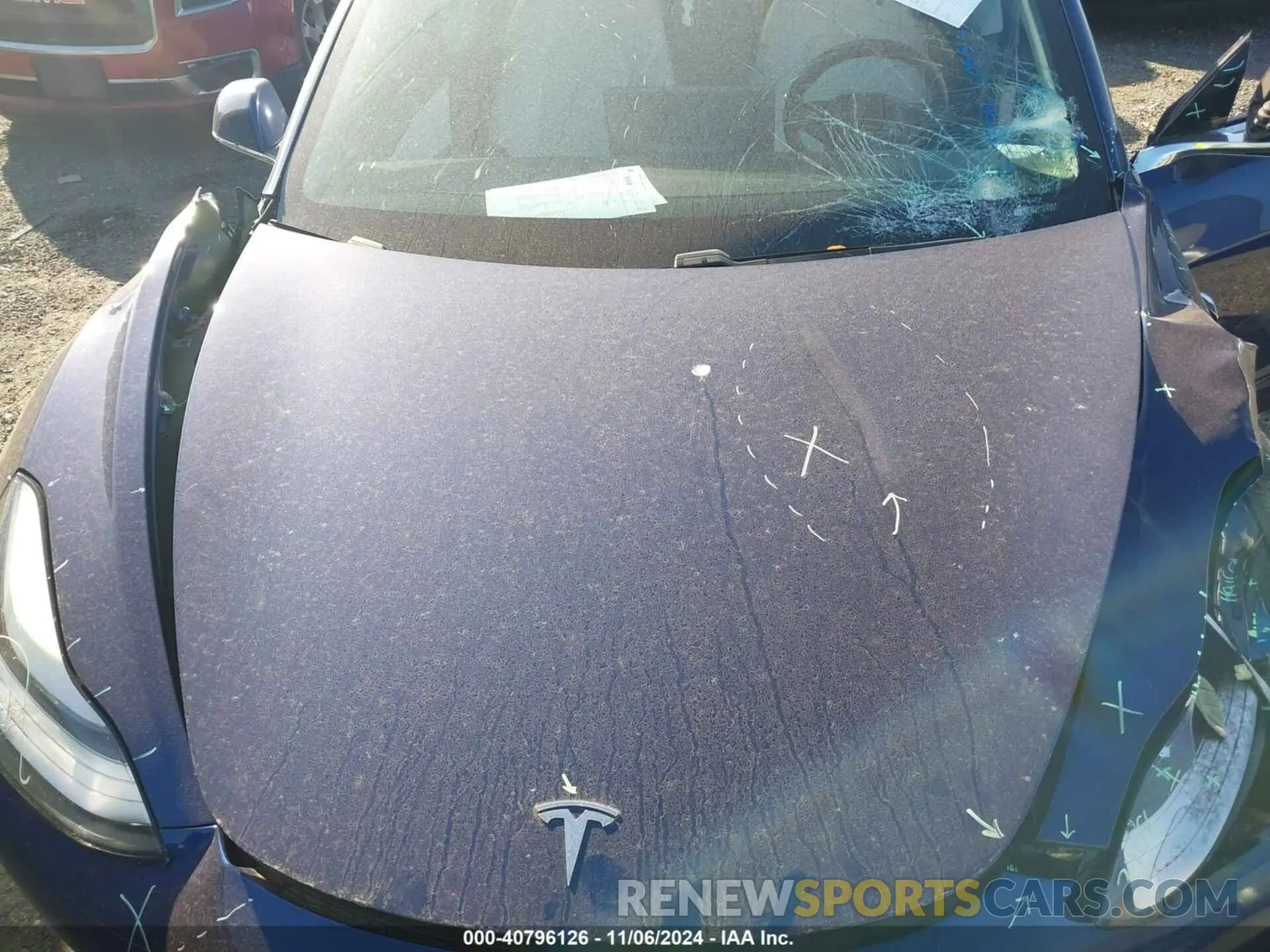 10 Photograph of a damaged car 5YJ3E1EA1LF793188 TESLA MODEL 3 2020
