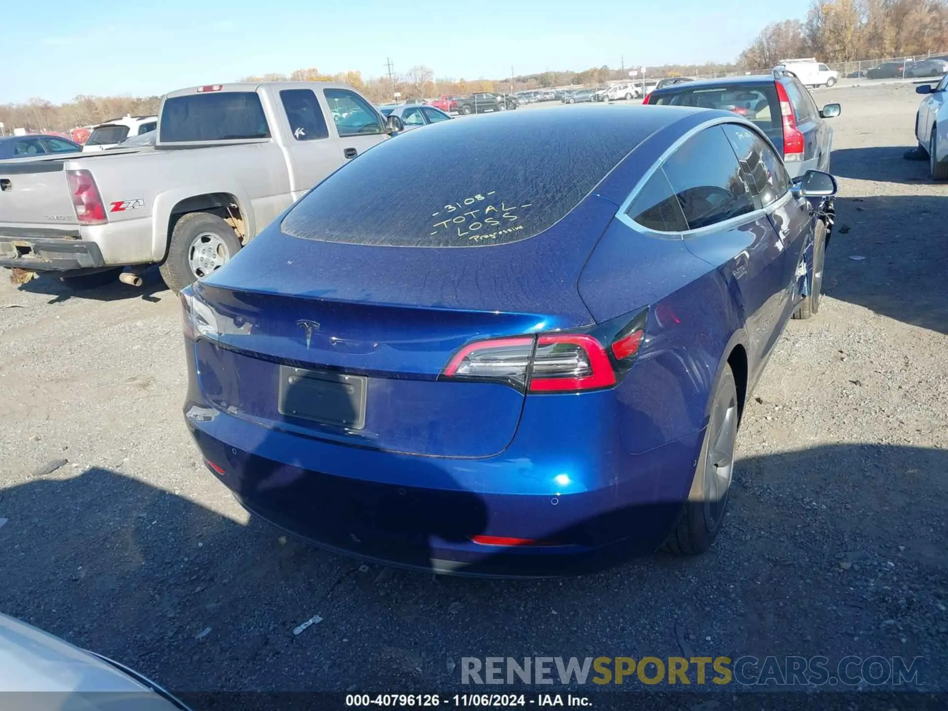 16 Photograph of a damaged car 5YJ3E1EA1LF793188 TESLA MODEL 3 2020