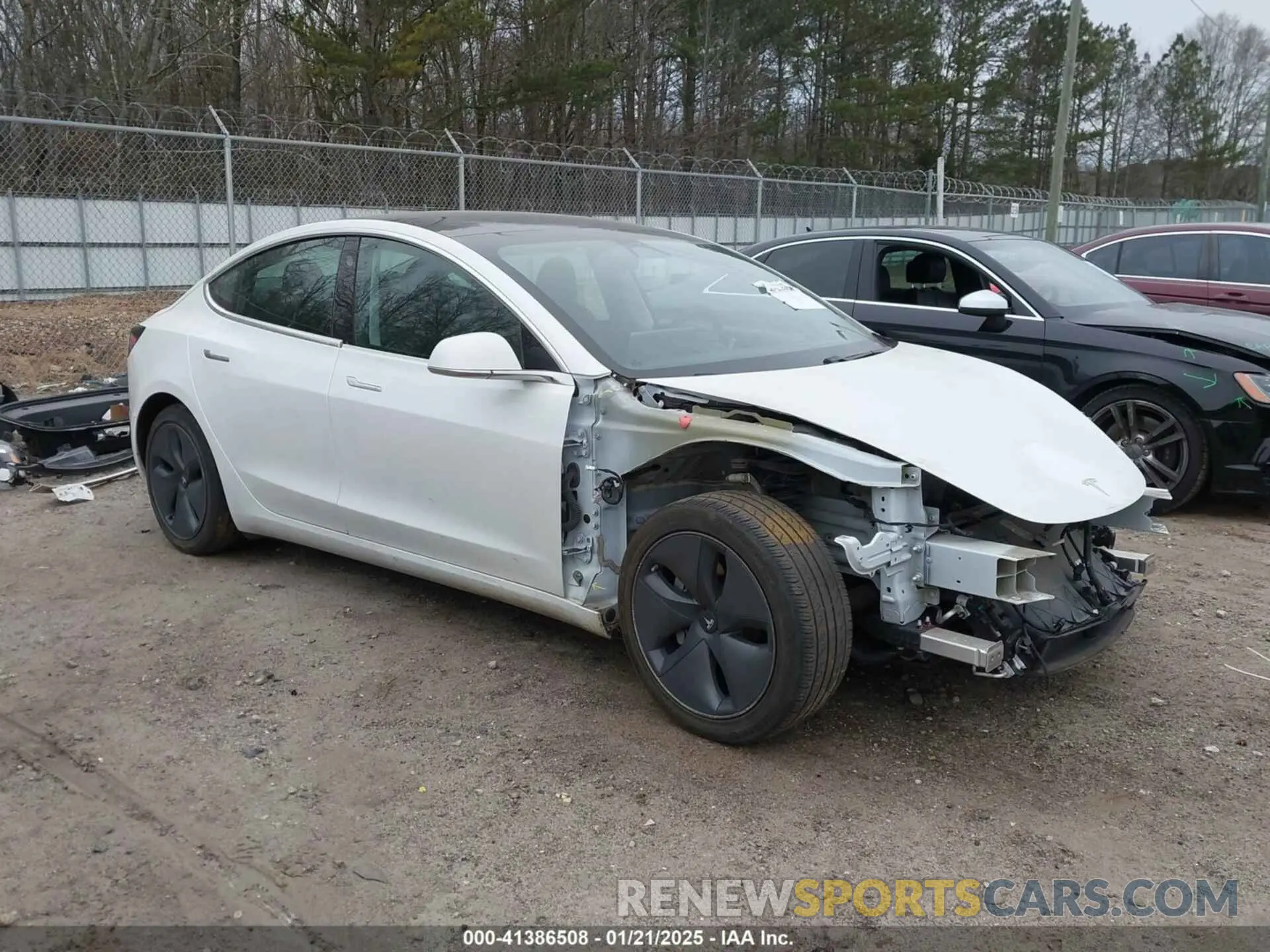 1 Фотография поврежденного автомобиля 5YJ3E1EA1LF799766 TESLA MODEL 3 2020