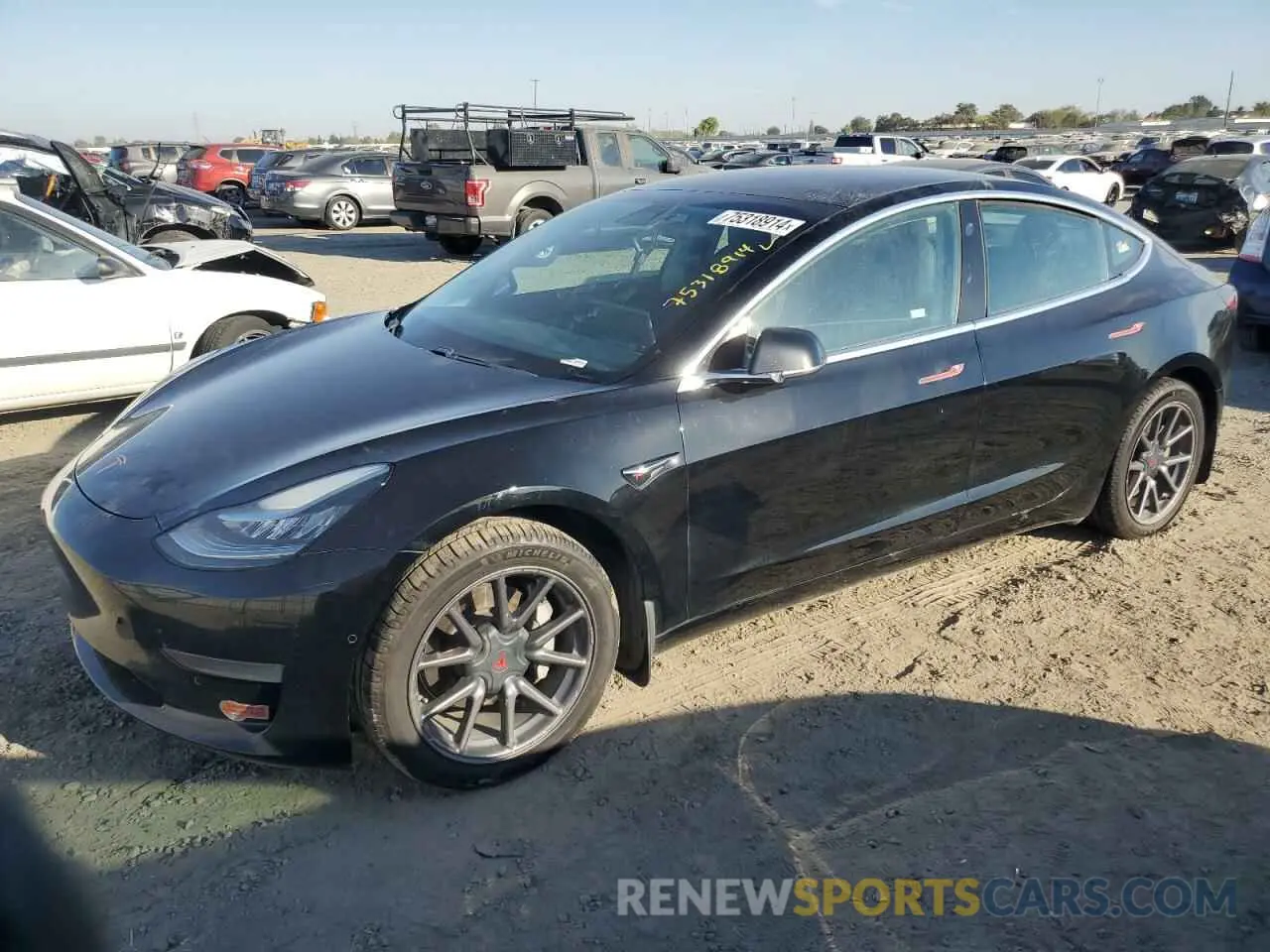 1 Фотография поврежденного автомобиля 5YJ3E1EA2LF611286 TESLA MODEL 3 2020