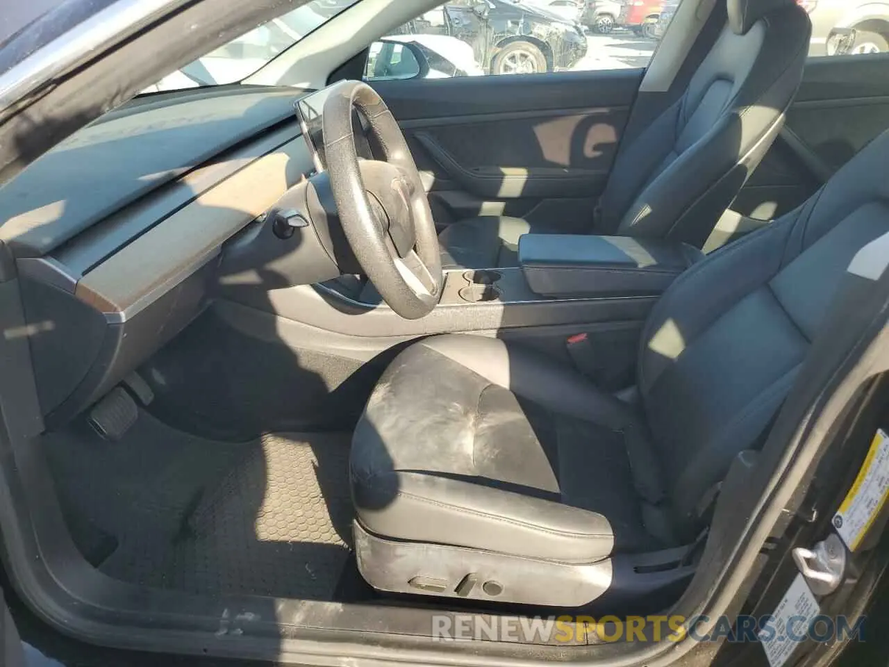 7 Фотография поврежденного автомобиля 5YJ3E1EA2LF611286 TESLA MODEL 3 2020