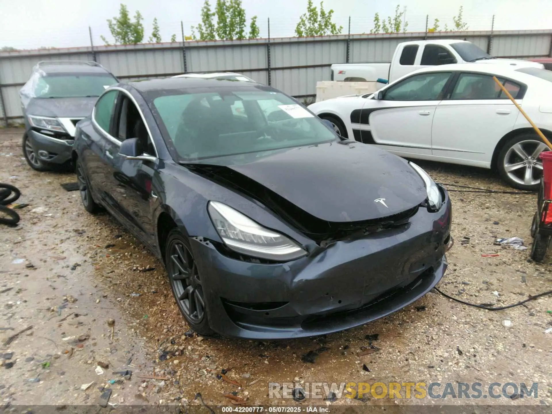 1 Фотография поврежденного автомобиля 5YJ3E1EA2LF611448 TESLA MODEL 3 2020