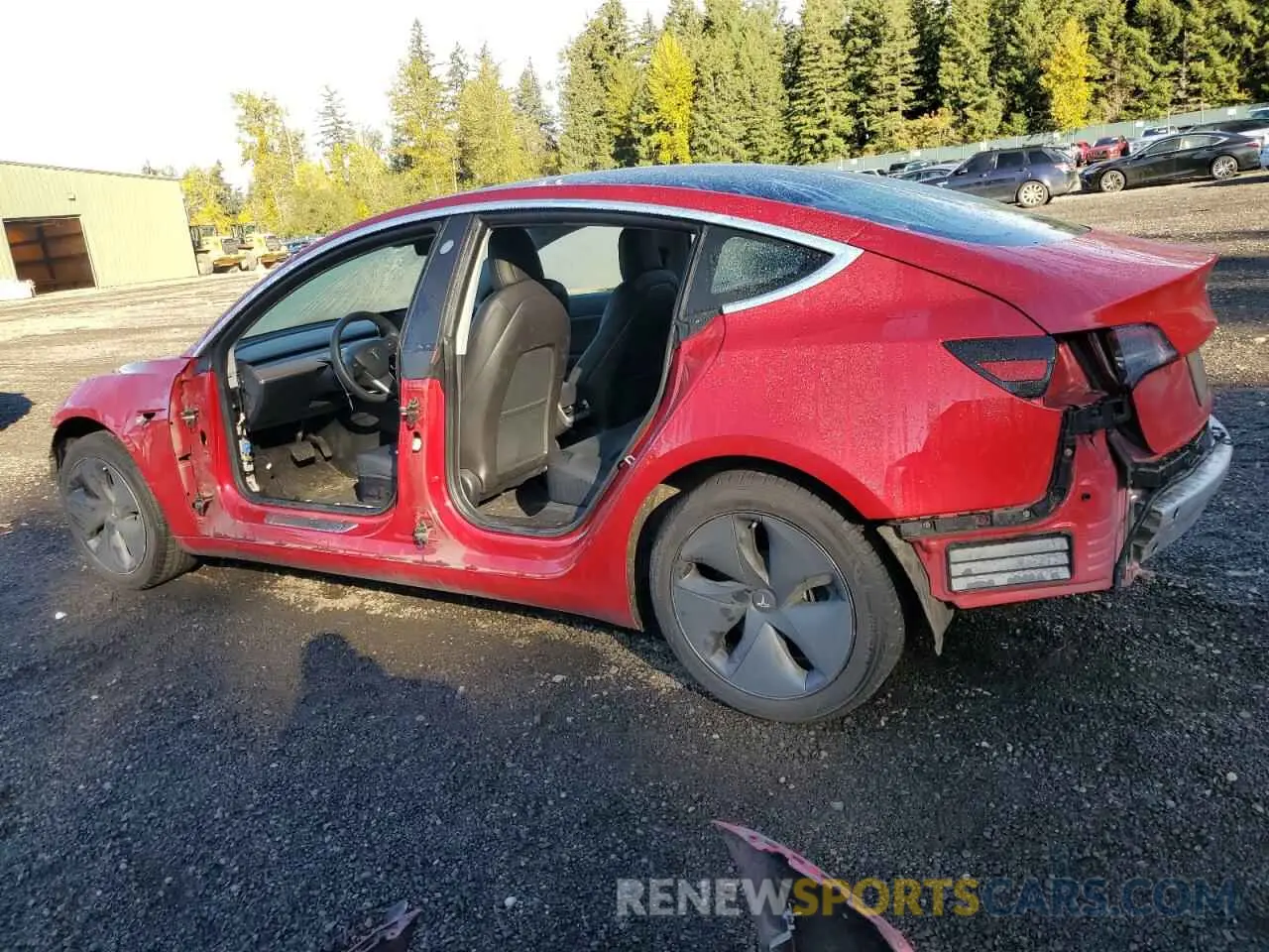 2 Фотография поврежденного автомобиля 5YJ3E1EA2LF630775 TESLA MODEL 3 2020