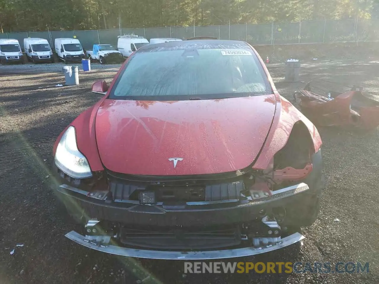 5 Фотография поврежденного автомобиля 5YJ3E1EA2LF630775 TESLA MODEL 3 2020