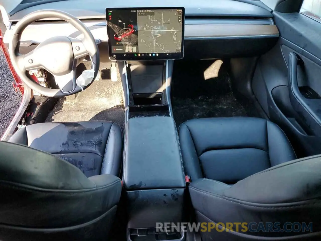 8 Фотография поврежденного автомобиля 5YJ3E1EA2LF630775 TESLA MODEL 3 2020