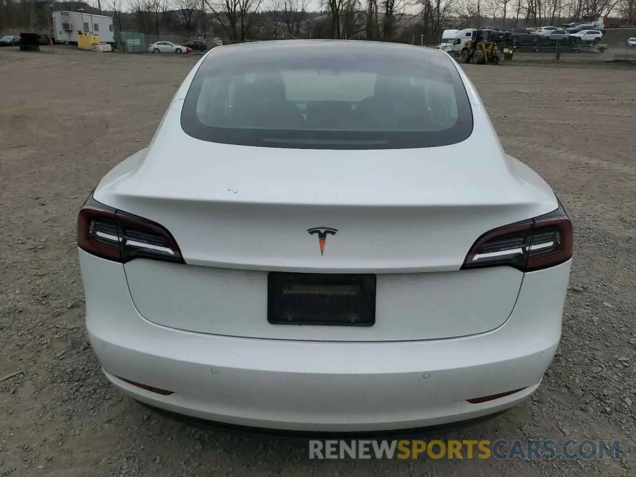 6 Photograph of a damaged car 5YJ3E1EA2LF645406 TESLA MODEL 3 2020