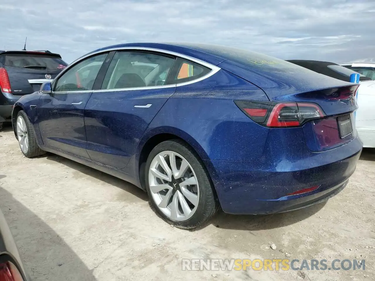 2 Фотография поврежденного автомобиля 5YJ3E1EA2LF662688 TESLA MODEL 3 2020