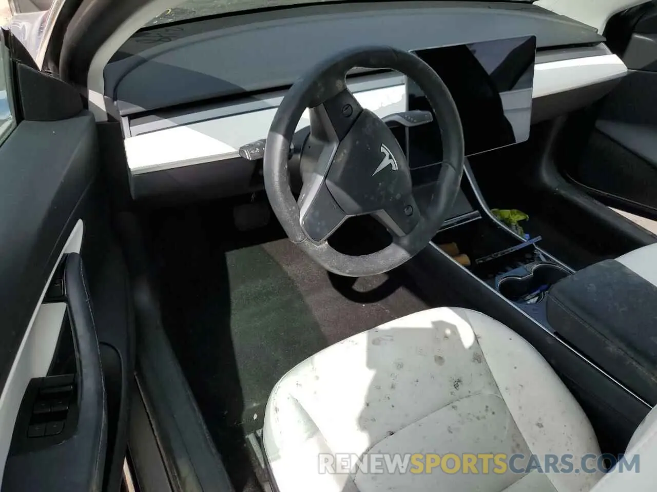 8 Фотография поврежденного автомобиля 5YJ3E1EA2LF662688 TESLA MODEL 3 2020
