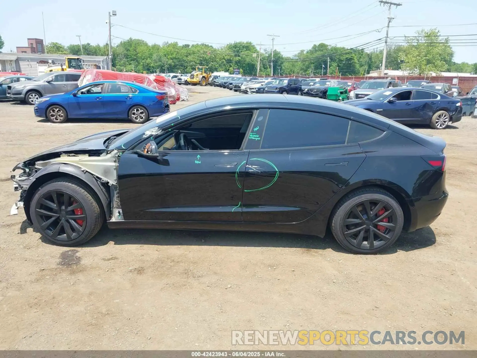 14 Photograph of a damaged car 5YJ3E1EA2LF704499 TESLA MODEL 3 2020