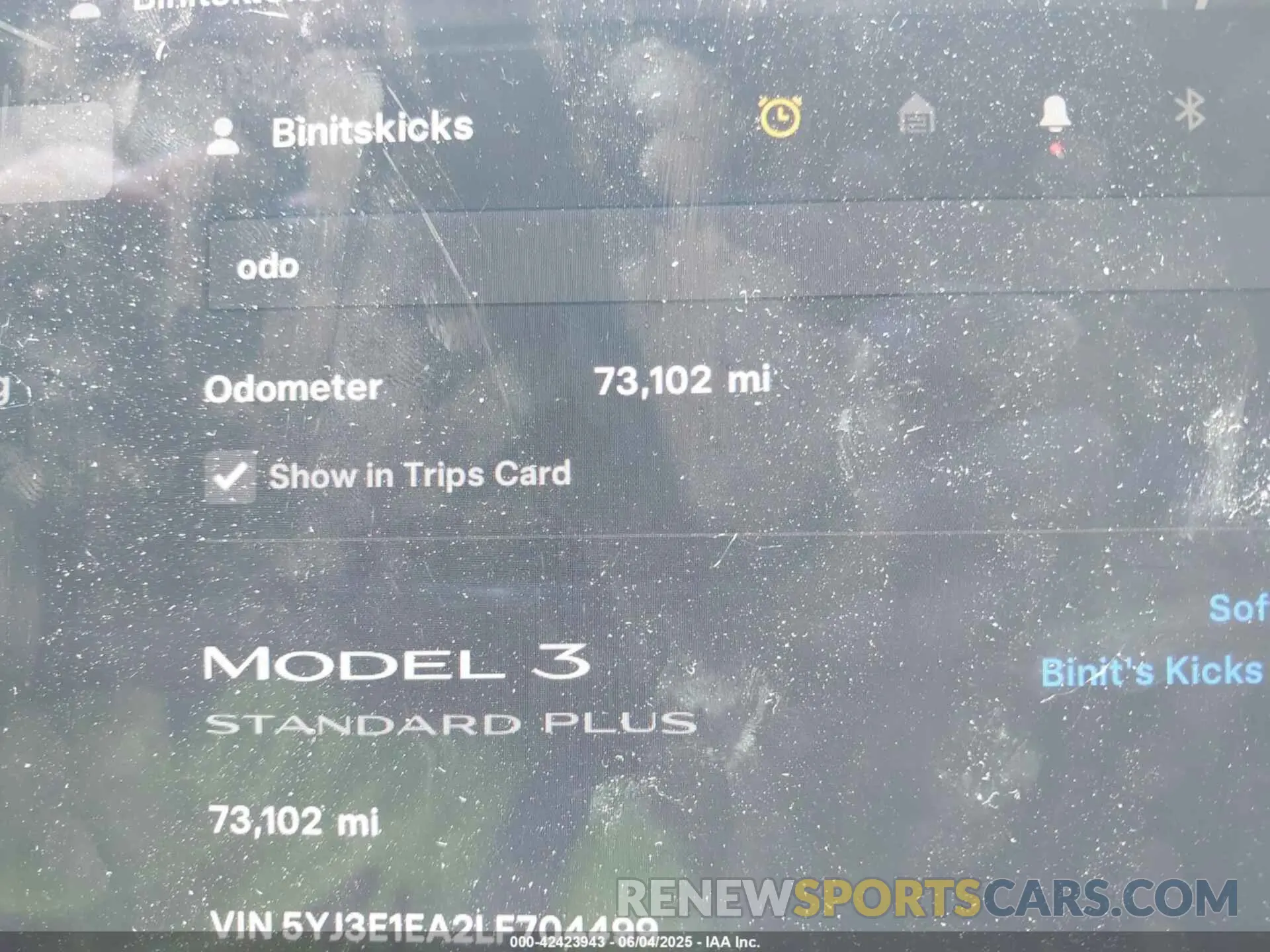15 Photograph of a damaged car 5YJ3E1EA2LF704499 TESLA MODEL 3 2020