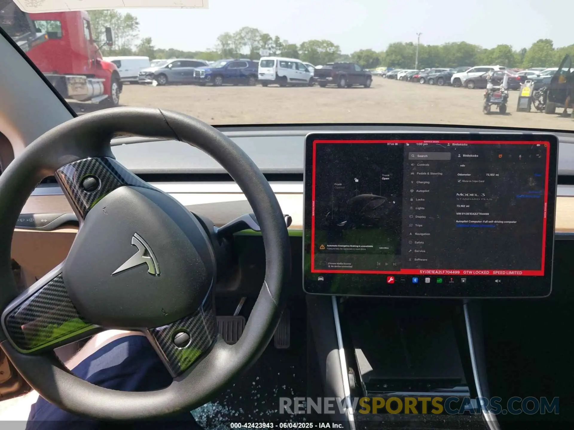 18 Photograph of a damaged car 5YJ3E1EA2LF704499 TESLA MODEL 3 2020