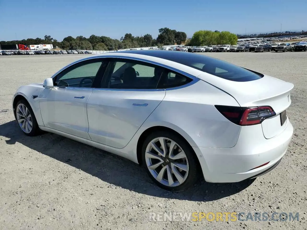 2 Фотография поврежденного автомобиля 5YJ3E1EA2LF709184 TESLA MODEL 3 2020