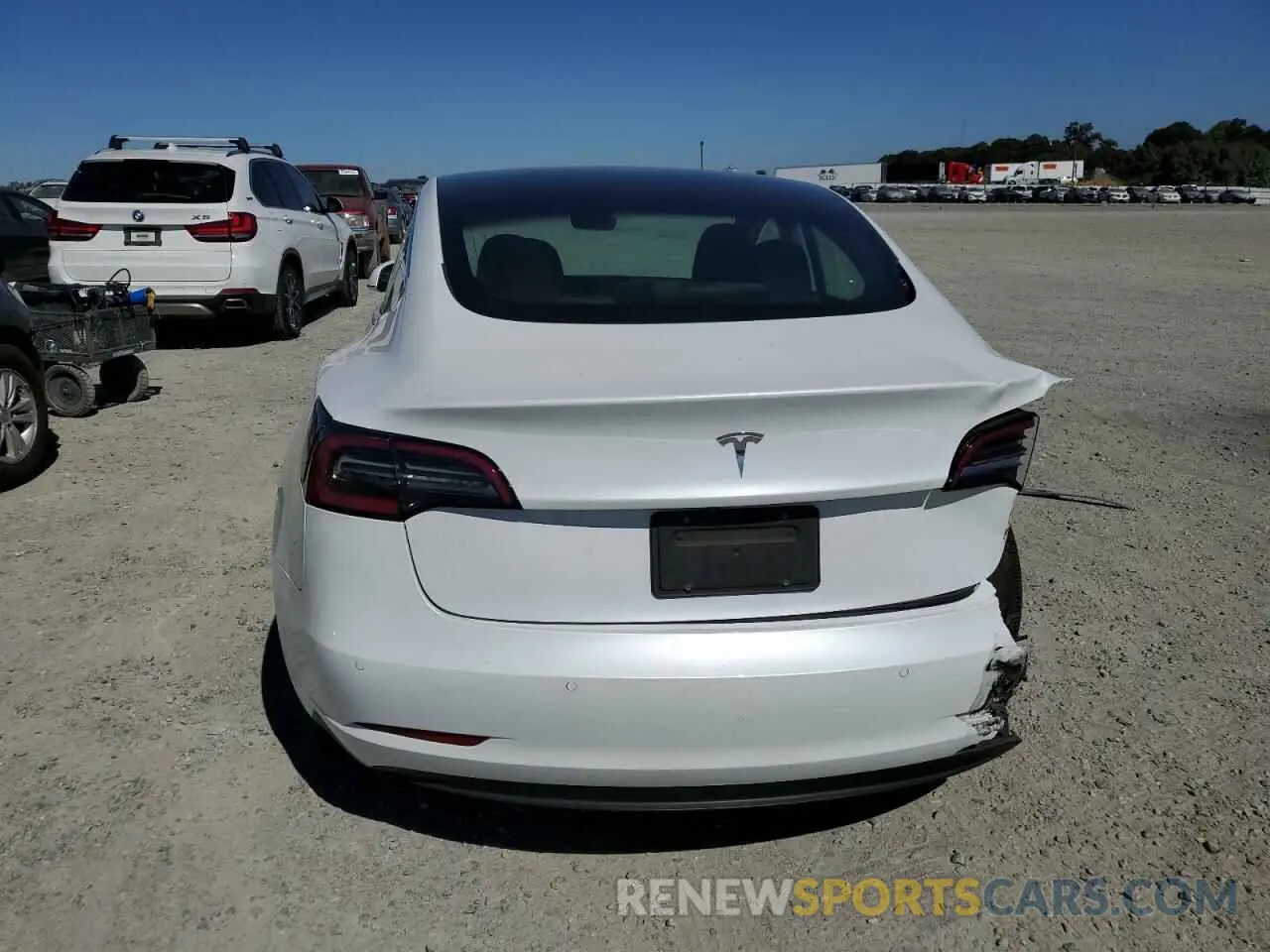 6 Фотография поврежденного автомобиля 5YJ3E1EA2LF709184 TESLA MODEL 3 2020