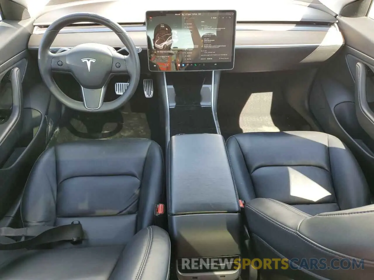 8 Фотография поврежденного автомобиля 5YJ3E1EA2LF709184 TESLA MODEL 3 2020