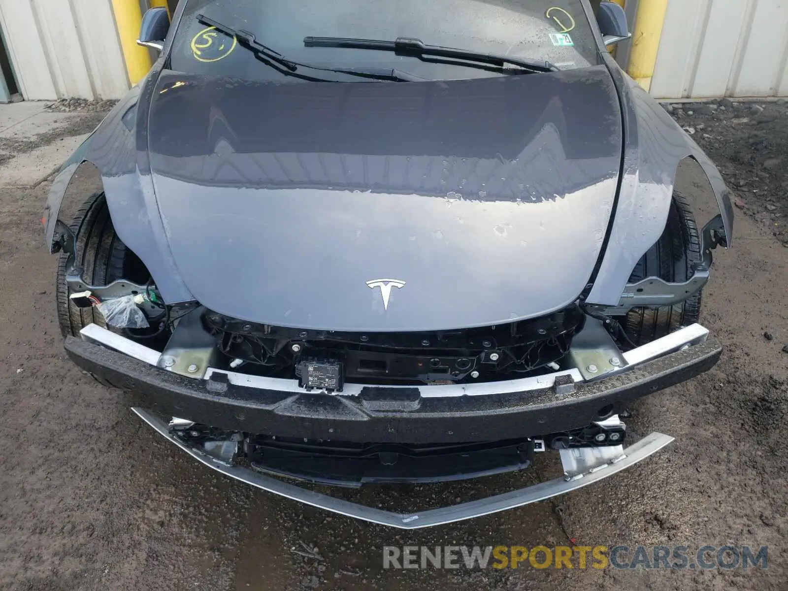 7 Photograph of a damaged car 5YJ3E1EA2LF738121 TESLA MODEL 3 2020