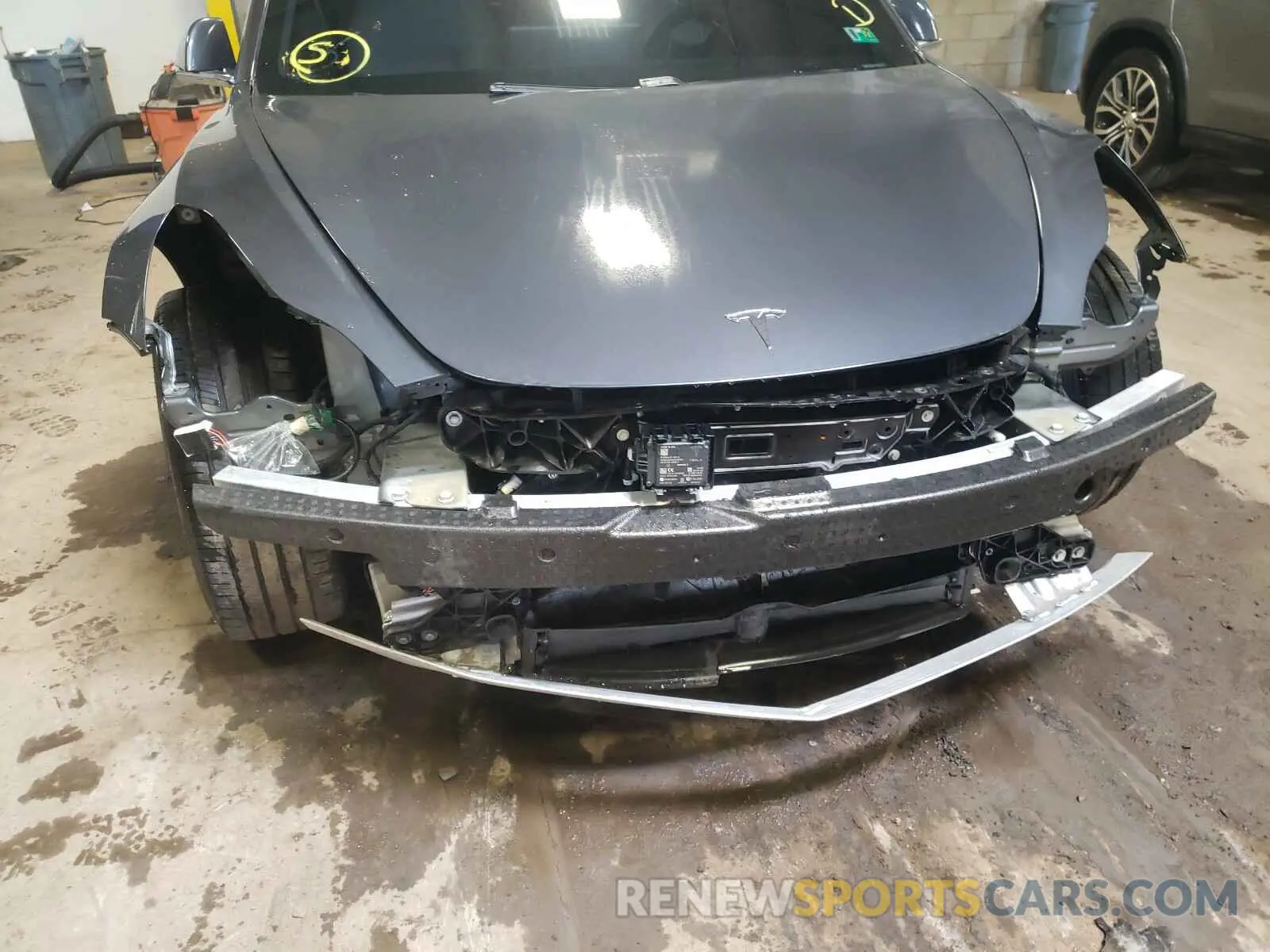 9 Photograph of a damaged car 5YJ3E1EA2LF738121 TESLA MODEL 3 2020