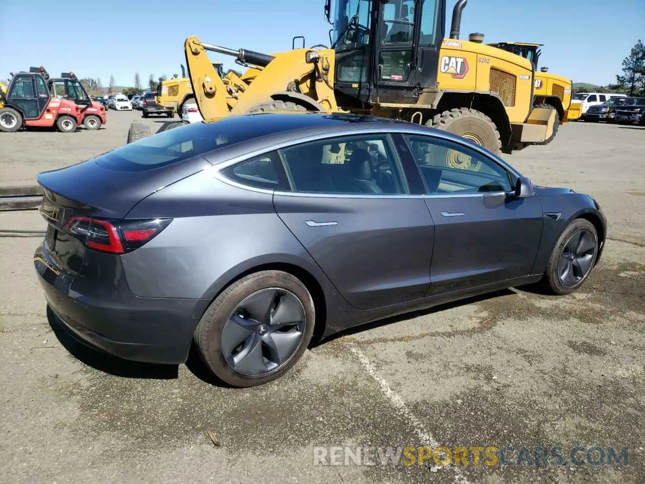 3 Photograph of a damaged car 5YJ3E1EA2LF739351 TESLA MODEL 3 2020