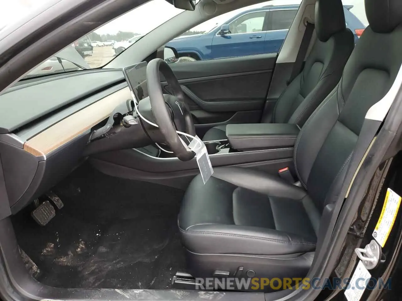 7 Photograph of a damaged car 5YJ3E1EA2LF796584 TESLA MODEL 3 2020