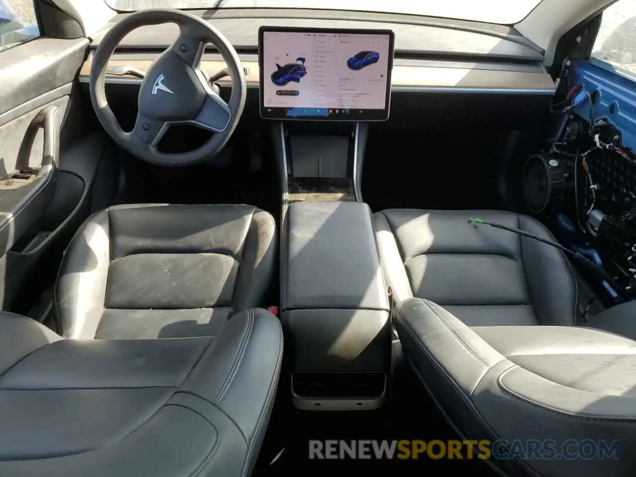 8 Фотография поврежденного автомобиля 5YJ3E1EA2LF799291 TESLA MODEL 3 2020