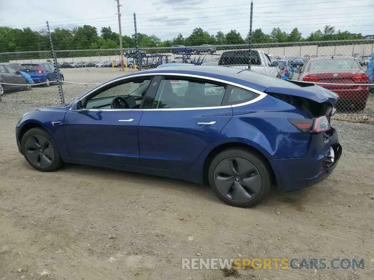 2 Фотография поврежденного автомобиля 5YJ3E1EA3LF476271 TESLA MODEL 3 2020