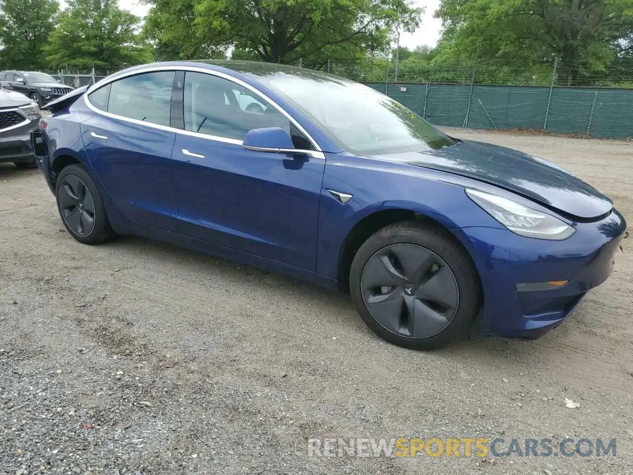 4 Фотография поврежденного автомобиля 5YJ3E1EA3LF476271 TESLA MODEL 3 2020