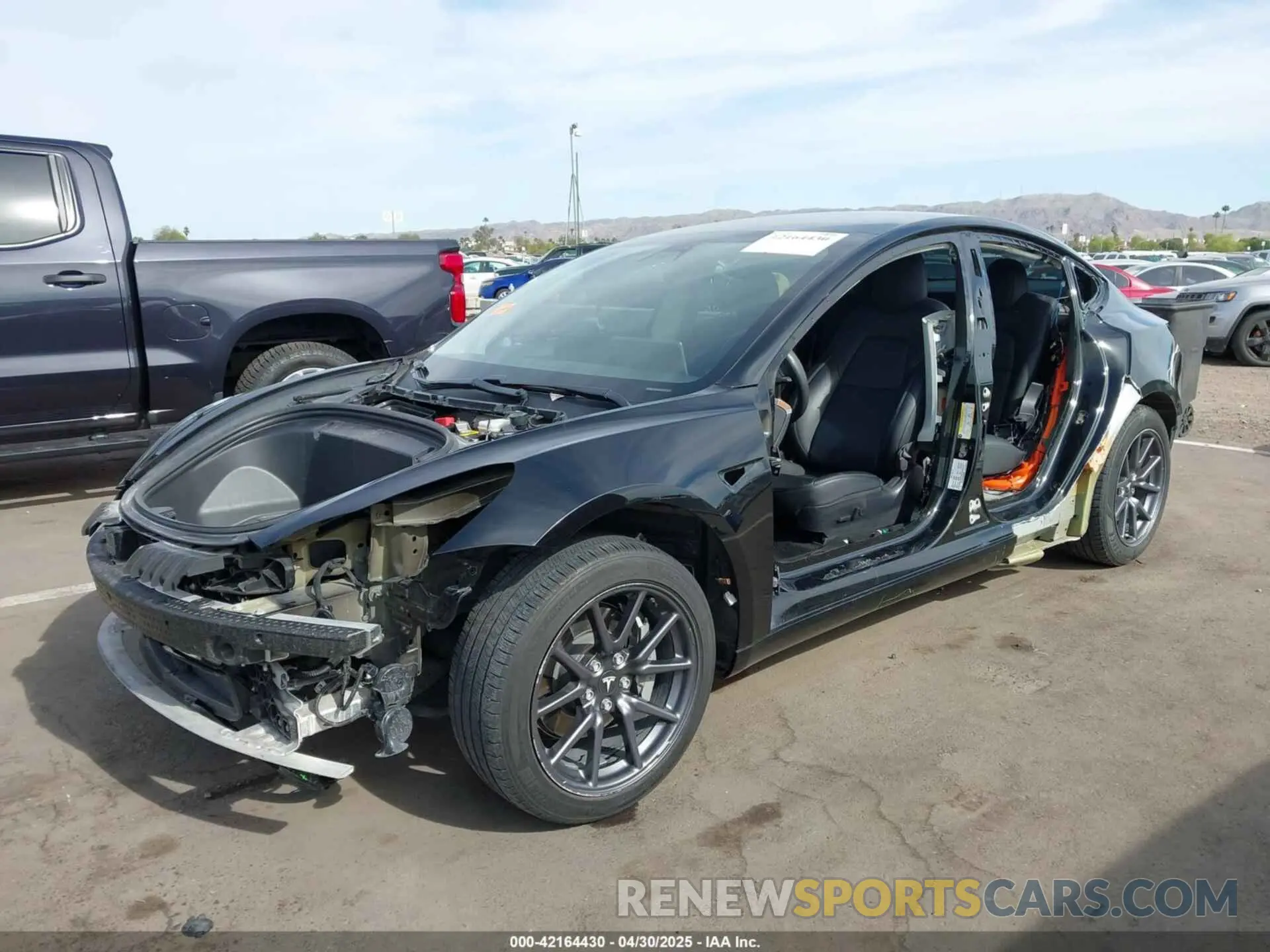 6 Фотография поврежденного автомобиля 5YJ3E1EA3LF606386 TESLA MODEL 3 2020