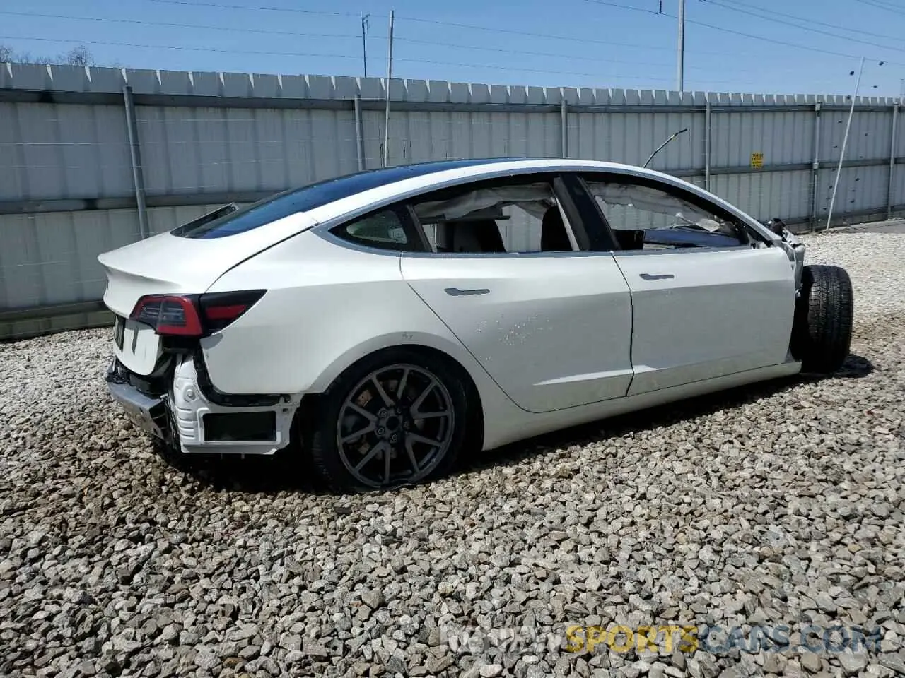 3 Фотография поврежденного автомобиля 5YJ3E1EA3LF612365 TESLA MODEL 3 2020