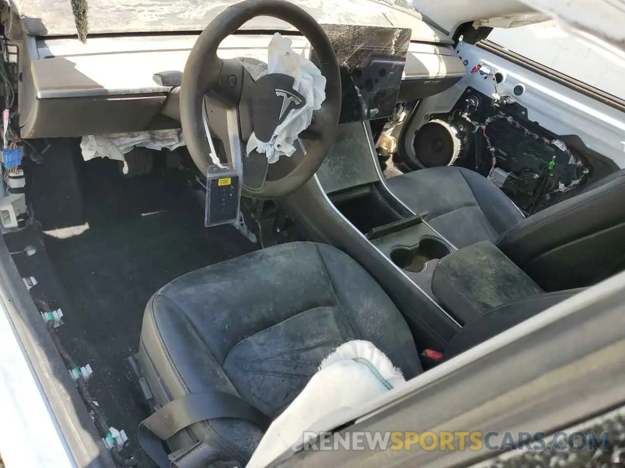 8 Фотография поврежденного автомобиля 5YJ3E1EA3LF612365 TESLA MODEL 3 2020